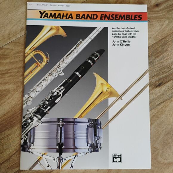 Yahama Band Ensembles Clarinet Book 1 - Picture 2 of 6